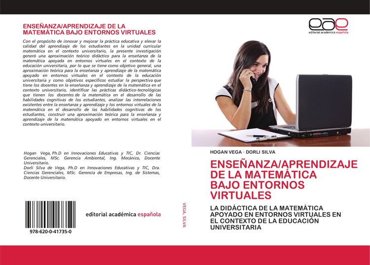 Produktbild: Ense&ntilde;anza/aprendizaje De La Matem&aacute;tica Bajo Entornos Virtuales