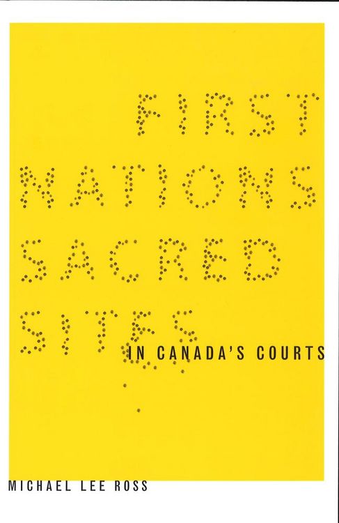 Produktbild: First Nations Sacred Sites in Canada's Courts