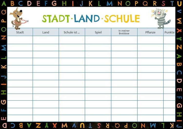 Produktbild: Meine superschlaue kunterbunte Schulstart-Box