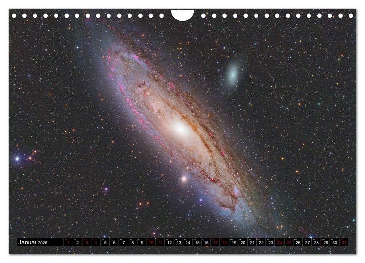 Produktbild: Nachthimmel (Wandkalender 2026 DIN A4 quer), CALVENDO Monatskalender