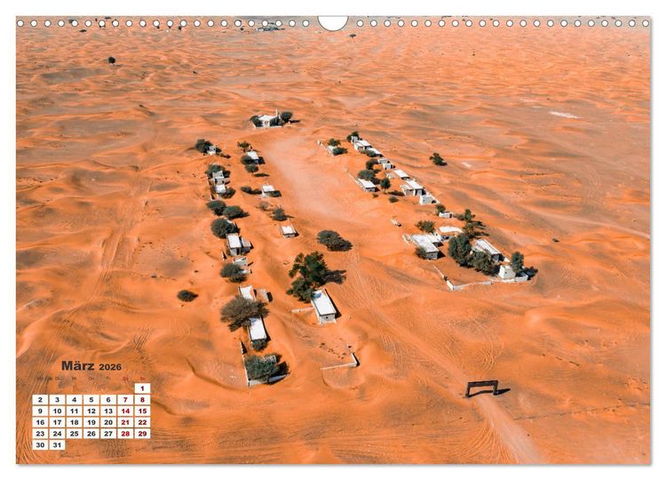 Produktbild: Die Emirate - Im Land der sieben Seelen (Wandkalender 2026 DIN A3 quer), CALVENDO Monatskalender