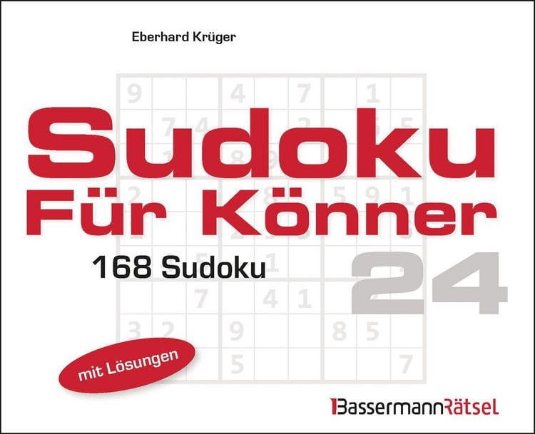 Produktbild: Sudoku f&uuml;r K&ouml;nner 24