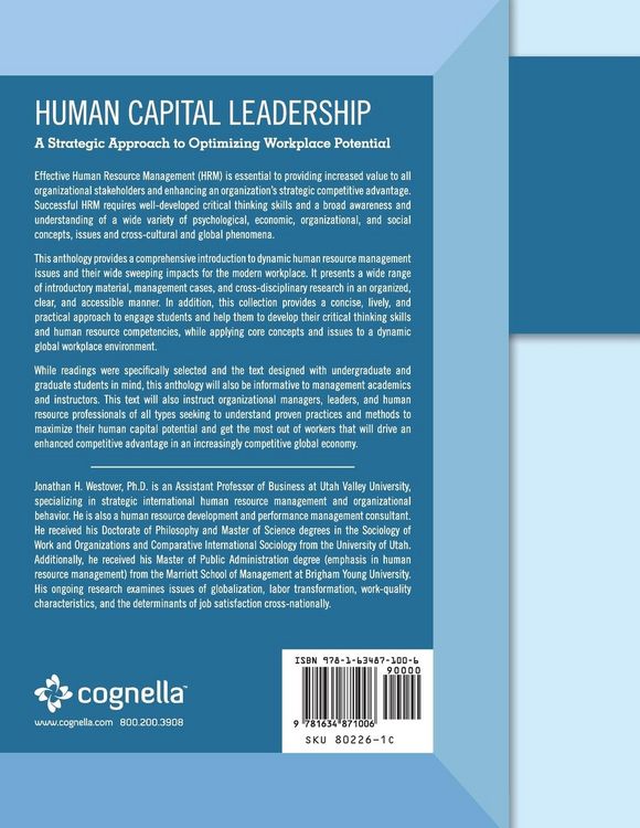 Produktbild: Human Capital Leadership