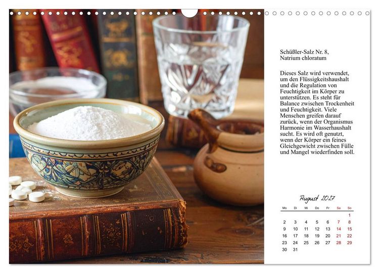Produktbild: Die Kraft der Mineralbalance (Wandkalender 2027 DIN A3 quer), CALVENDO Monatskalender