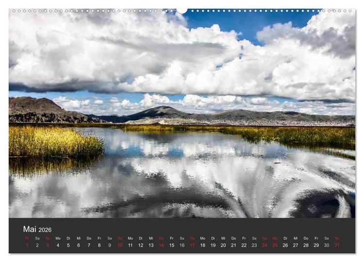 Produktbild: Peru 2026 Im Land des Kondors (hochwertiger Premium Wandkalender 2026 DIN A2 quer), Kunstdruck in Hochglanz