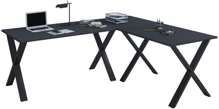 Produktbild: X Schreibtisch Eckschreibtisch L Form 220x190x80