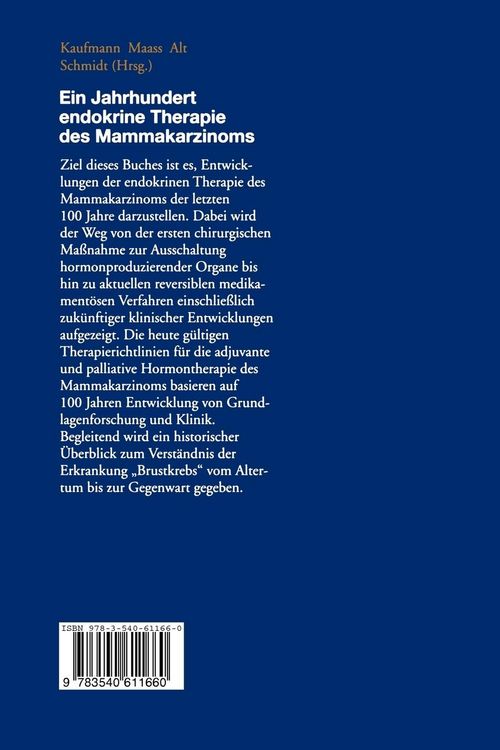 Produktbild: Ein Jahrhundert endokrine Therapie des Mammakarzinoms