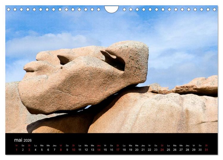 Produktbild: Balade en C&ocirc;tes d'Armor (Calendrier mural 2026 DIN A4 vertical), CALVENDO calendrier mensuel
