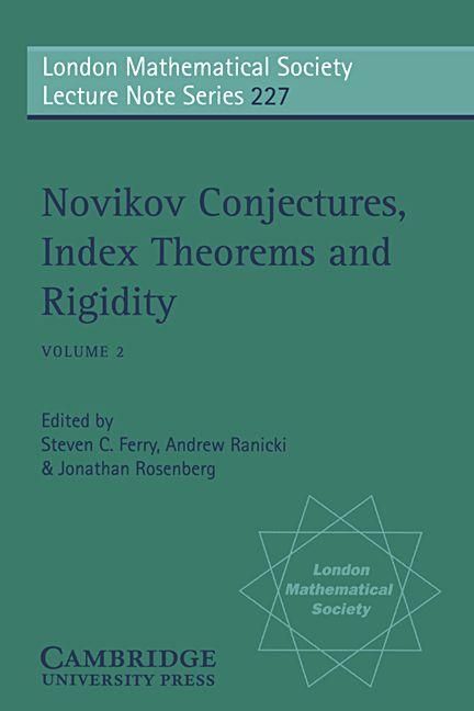 Produktbild: Novikov Conjectures, Index Theorems, and Rigidity