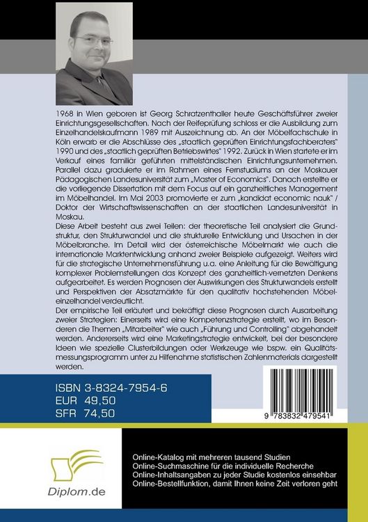 Produktbild: Strategisches Management in der M&ouml;belindustrie