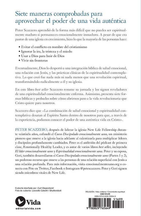 Produktbild: La Espiritualidad Emocionalmente Sana