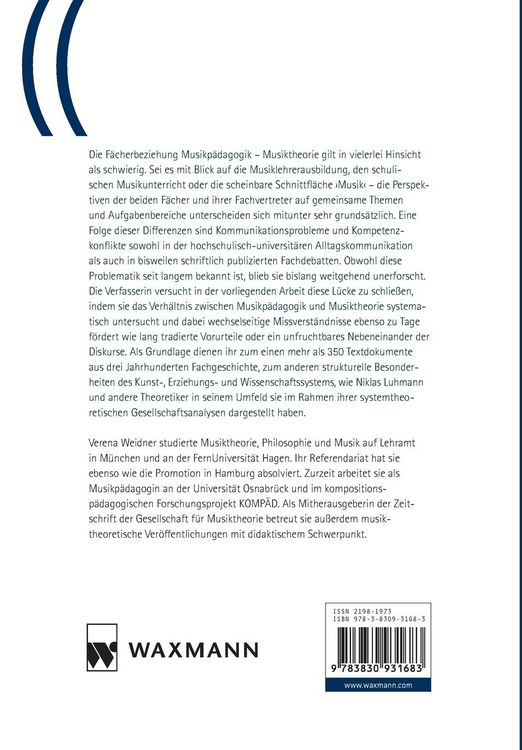 Produktbild: Musikp&auml;dagogik und Musiktheorie