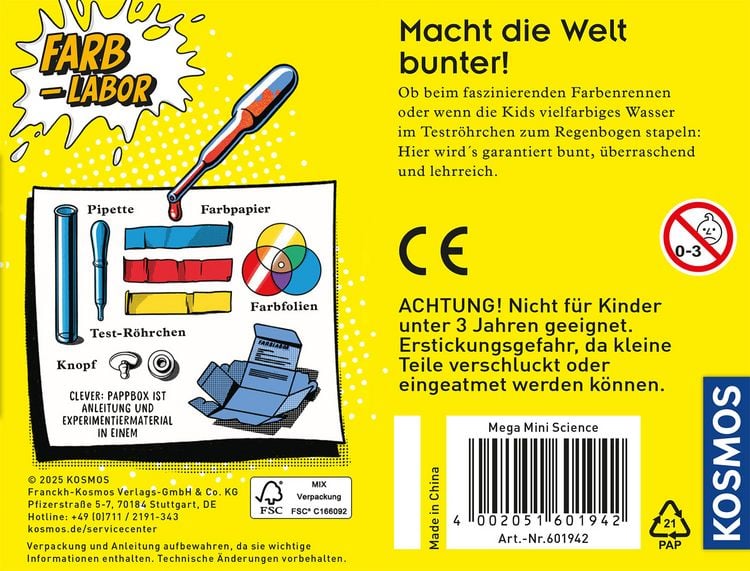 Produktbild: Mega Mini Science (24 Ex. im Display)