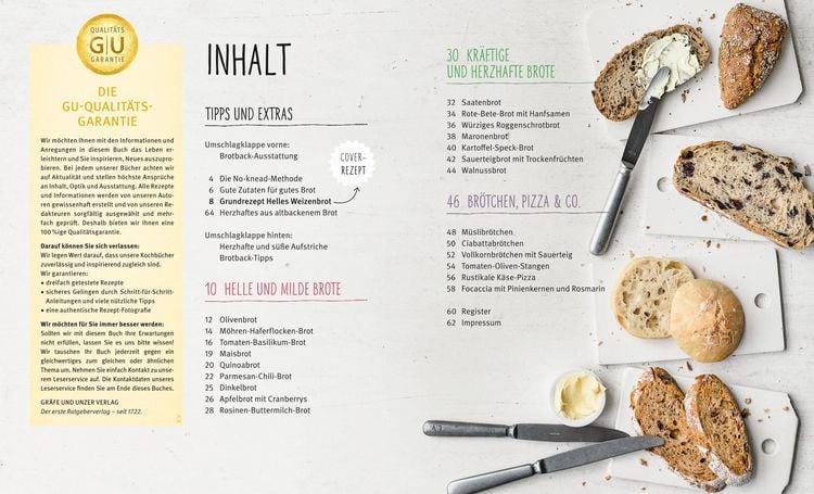 Produktbild: Brote ohne Kneten