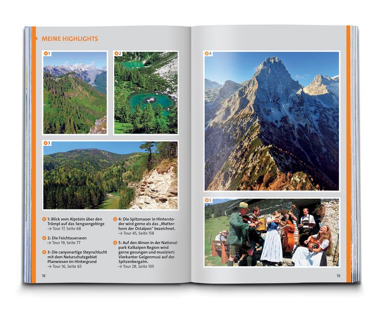 Produktbild: KOMPASS Wanderf&uuml;hrer Nationalpark Kalkalpen - Pyhrn-Priel, Enns- und Steyrtal, 56 Touren mit Extra-Tourenkarte