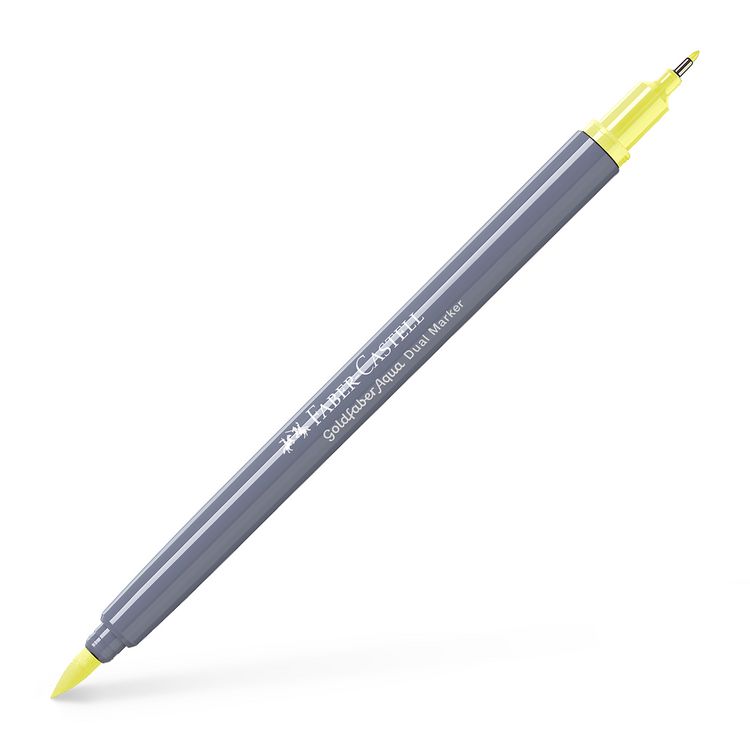 Produktbild: Faber-Castell Tuschestift Dual Marker light yellow glaze