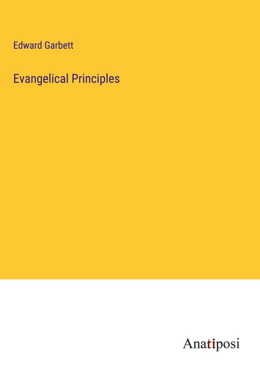 Produktbild: Evangelical Principles