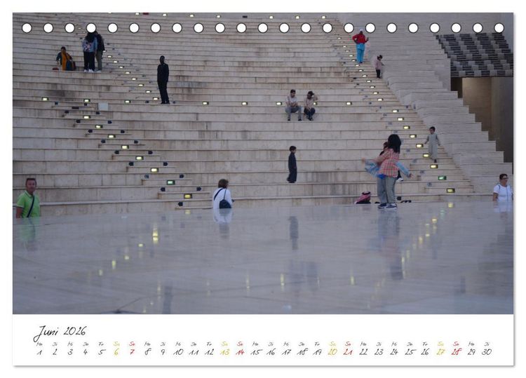 Produktbild: Doha, die arabische Welt im Aufbruch (Tischkalender 2026 DIN A5 quer), CALVENDO Monatskalender