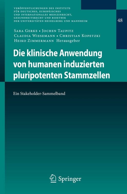 Produktbild: Die klinische Anwendung von humanen induzierten pluripotenten Stammzellen