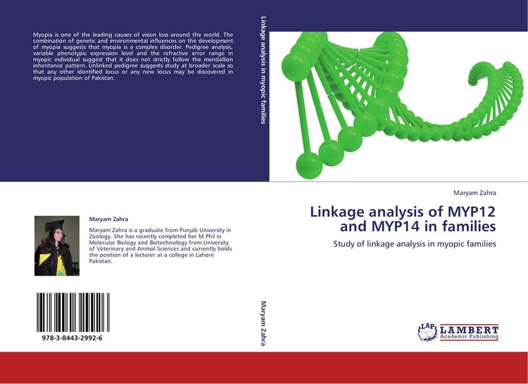 Produktbild: Linkage analysis of MYP12 and MYP14 in families