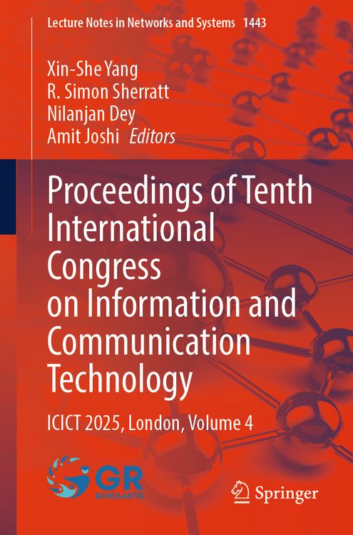 Produktbild: Proceedings of Tenth International Congress on Information and Communication Technology