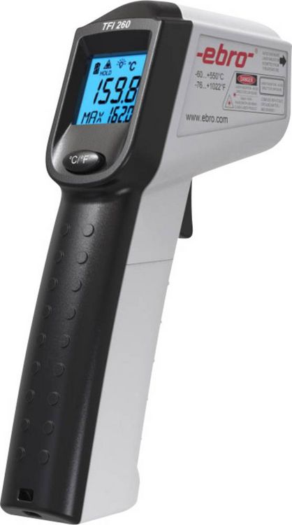 Produktbild: Ebro TFI 260 Infrarot-Thermometer Optik 12:1 -60 - +550&deg;C