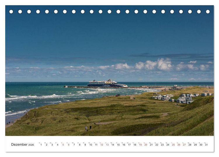 Produktbild: Nordland &ndash; Die Weite Skandinaviens (Tischkalender 2026 DIN A5 quer), CALVENDO Monatskalender
