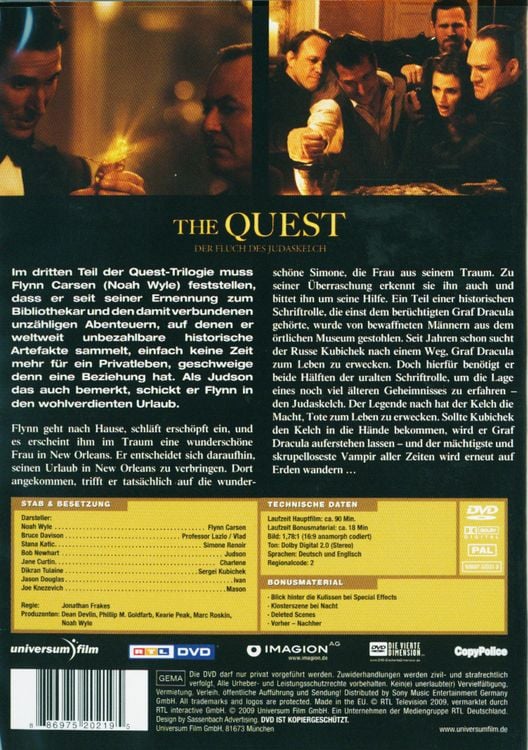Produktbild: The Quest - Trilogie [3 DVDs]