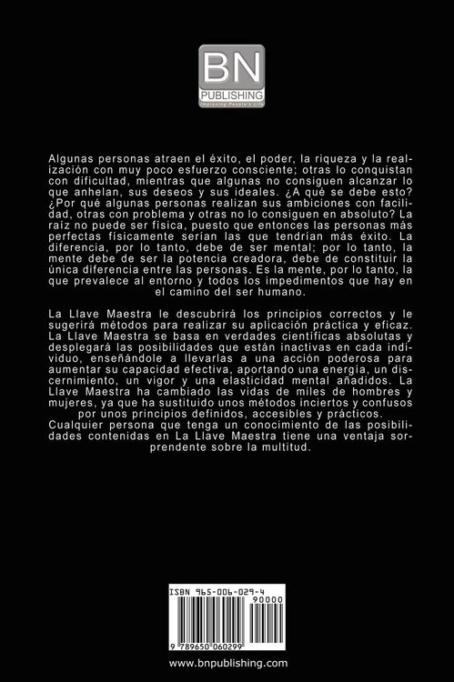Produktbild: La Llave Maestra / The Master Key System by Charles F. Haanel
