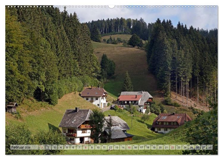 Produktbild: S&uuml;dschwarzwald - Impressionen (hochwertiger Premium Wandkalender 2026 DIN A2 quer), Kunstdruck in Hochglanz