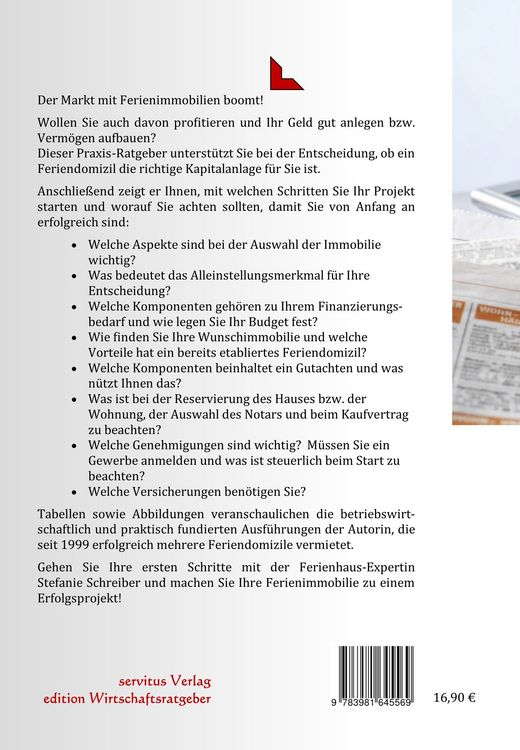 Produktbild: Richtige Kaufentscheidung und erfolgreicher Start mit Ihrer ersten Ferienimmobilie!