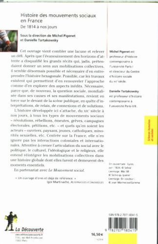 Produktbild: Histoire des mouvements sociaux en France : de 1814 &agrave; nos jours