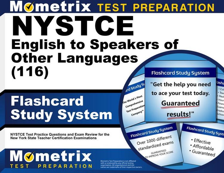 Produktbild: NYSTCE English to Speakers of Other Languages (116) Flashcard Study System