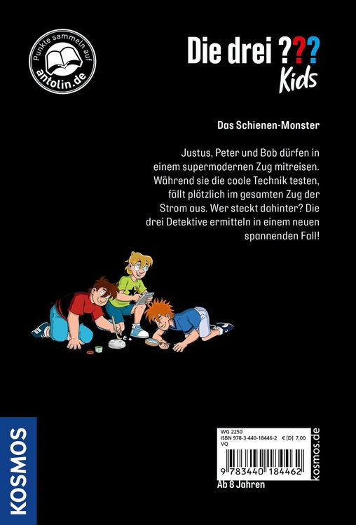 Produktbild: Die drei ??? Kids Das Schienen-Monster