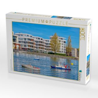 Produktbild: CALVENDO Puzzle Dortmund Phoenix See Bootsverkehr | 1000 Teile Lege-Gr&ouml;&szlig;e 64x48cm Foto-Puzzle f&uuml;r gl&uuml;ckliche Stunden