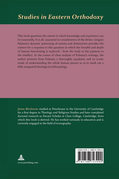 Produktbild: Knowledge and Experience in the Theology of Gregory Palamas