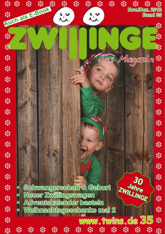 Produktbild: Zwillinge - das Magazin November/Dezember 2018