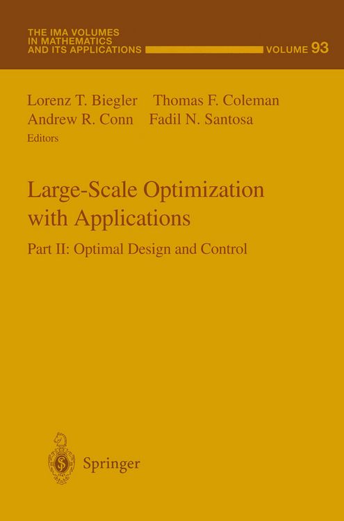 Produktbild: Large-Scale Optimization with Applications