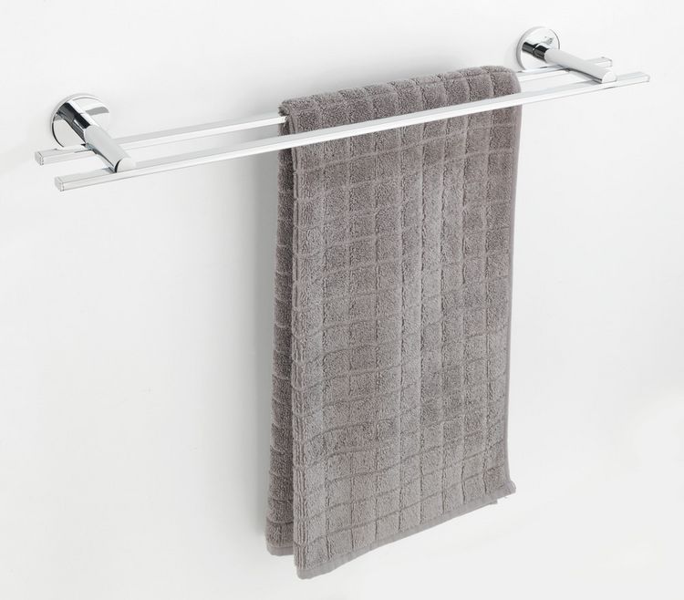 Produktbild: UV-Loc&reg; Badetuchstange Duo Mod. Isera 60 cm, Befestigen ohne Bohren mit innovativem Klebesystem
