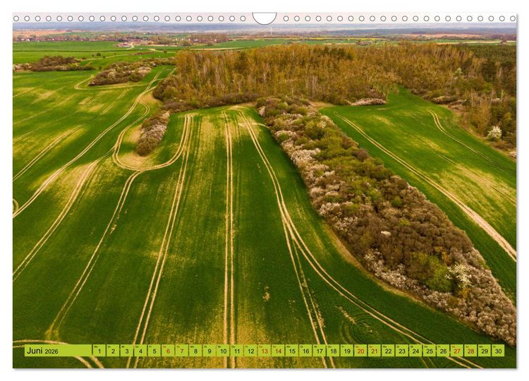 Produktbild: Schorfheide von oben (Wandkalender 2026 DIN A3 quer), CALVENDO Monatskalender