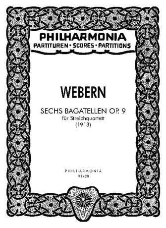 Produktbild: Webern, A: 6 Bagatellen OP.9