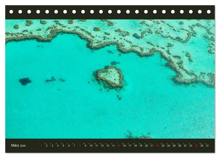 Produktbild: Australien - Farbige Vielfalt (Tischkalender 2026 DIN A5 quer), CALVENDO Monatskalender