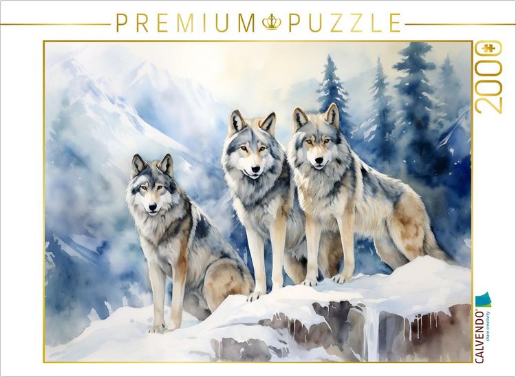 Produktbild: CALVENDO Puzzle Ein Motiv aus dem Kalender "Die Magie der Bergwelt" | 2000 Teile Lege-Gr&ouml;&szlig;e 90x67cm Foto-Puzzle f&uuml;r gl&uuml;ckliche Stunden