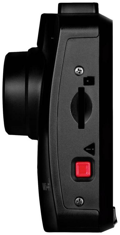 Produktbild: Transcend DrivePro&trade; 250 Dashcam Blickwinkel horizontal max.=140&deg; 12 V, 24V GPS mit Radarerkennung, Zeitraffer, G-Sensor, WDR