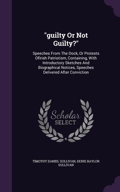Produktbild: "guilty Or Not Guilty?"