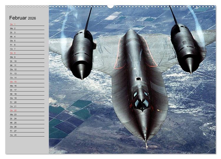 Produktbild: Faszination Kampfflugzeuge (hochwertiger Premium Wandkalender 2026 DIN A2 quer), Kunstdruck in Hochglanz