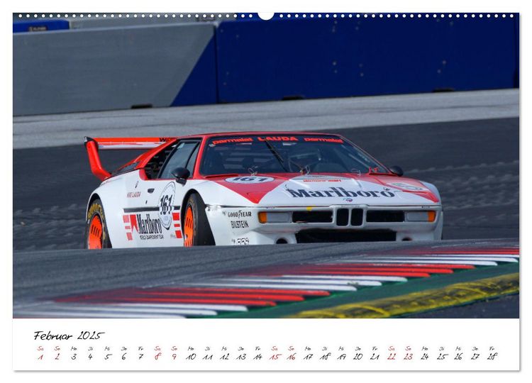 Produktbild: BMW M1 Procar (Wandkalender 2025 DIN A2 quer), CALVENDO Monatskalender