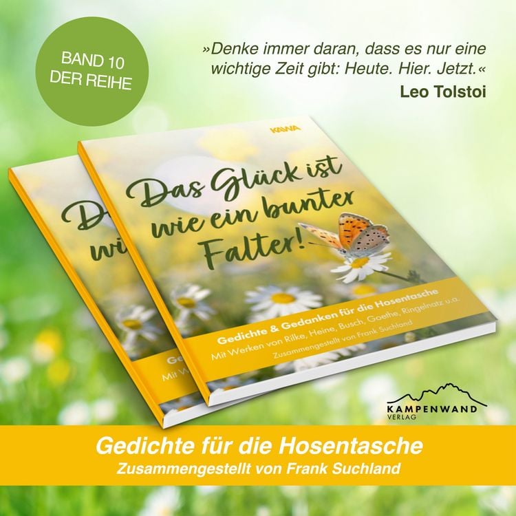 Produktbild: Das Gl&uuml;ck ist wie ein bunter Falter!