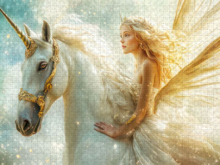 Produktbild: CALVENDO Puzzle Feen | 1000 Teile Lege-Gr&ouml;&szlig;e 64x48cm Foto-Puzzle f&uuml;r gl&uuml;ckliche Stunden