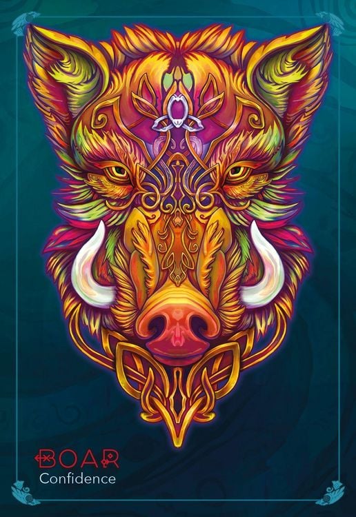 Produktbild: Echoes of the Wild Souls - Spirit Animals of the Slavic and North Lands (English - GB)